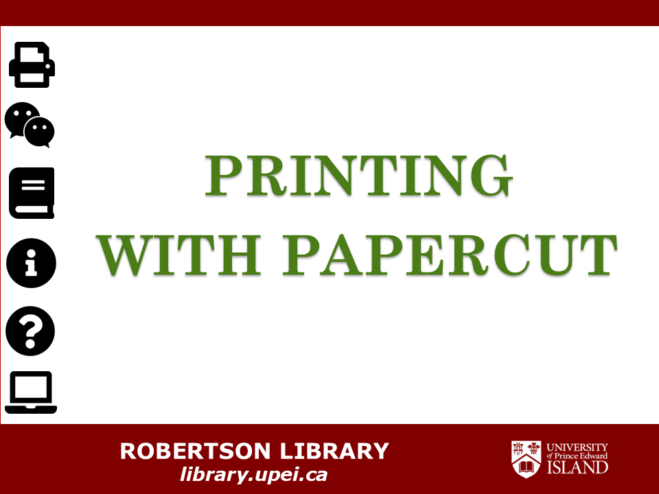 Printing with Papercut title slide